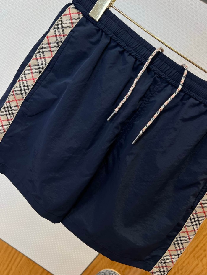 1:1 quality version Classic Plaid Trim Quick Dry Casual Shorts 5 colors 29105431