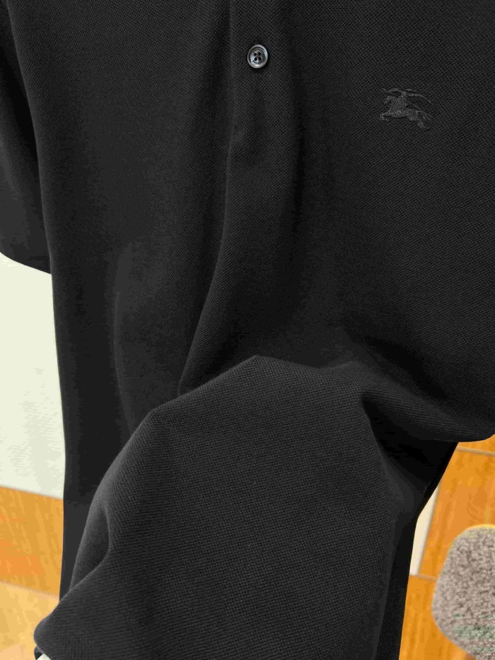 1:1 quality version Check Collar Embroidered Equestrian Knight Logo Polo Shirt 2 colors 29105617