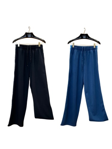 1:1 quality version Side Stripe Printed Wide Leg Casual Pants 2 colors 29093614