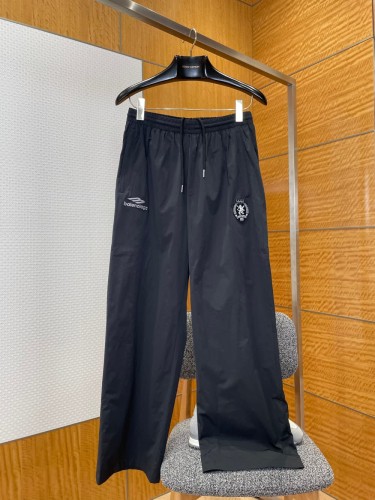 1:1 quality version Logo Embroidered Wide Leg Draped Casual Pants 2 colors 29093615