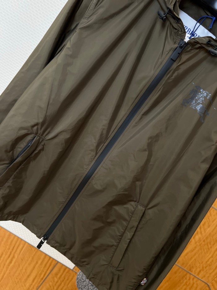 1:1 quality version Equestrian Knight Logo Hooded Windproof Jacket 29105490