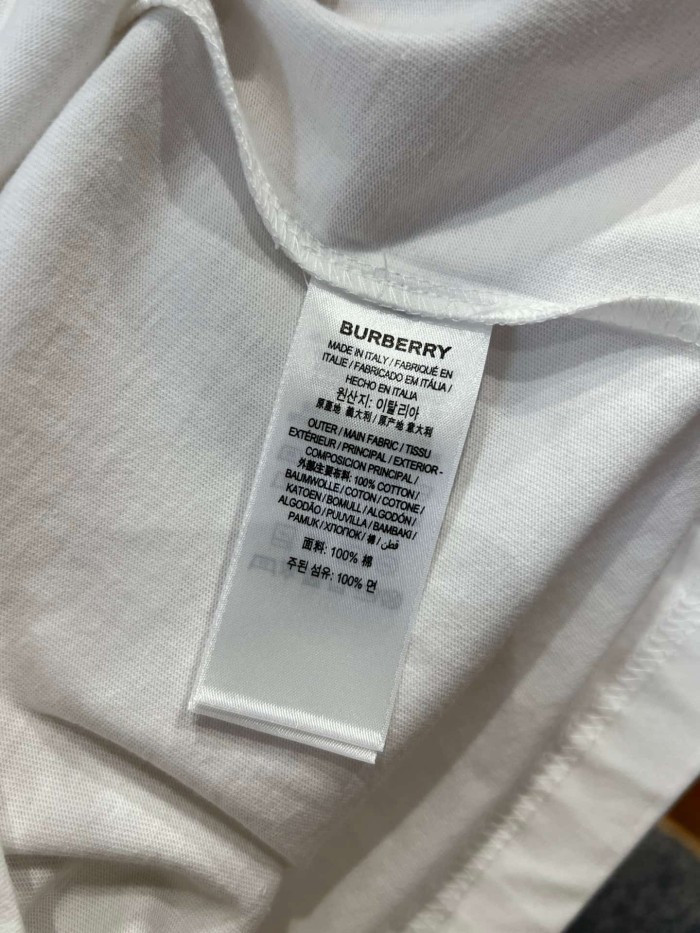 1:1 quality version Classic Knight Embroidered Solid Color Basic T-shirt 2 colors 29105494