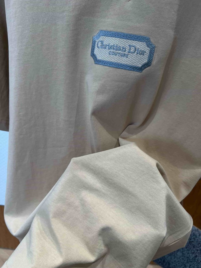 1:1 quality version Luxury Feel Embroidered Combed Cotton Daily T-Shirt 4 colors 29106520