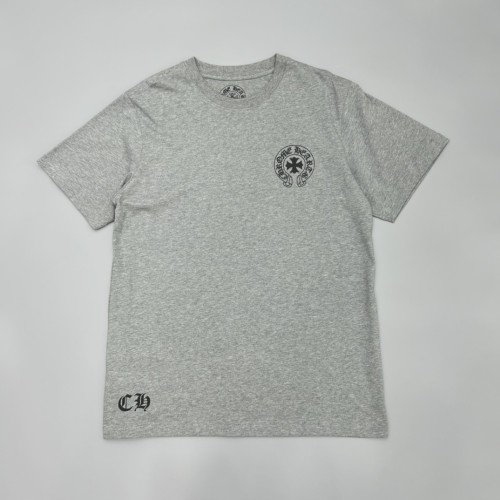 1:1 quality Heather Gray Pure Cotton Oversized Sanskrit Letter Back Print T-Shirt 29093770