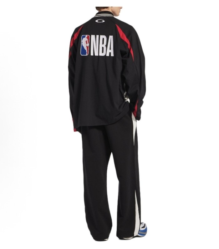 1:1 quality version NBA Co-branded Embroidered Side Stripe Spliced Sweatpants 29093616