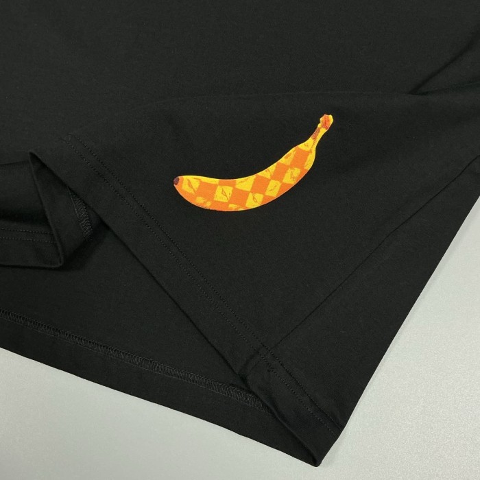 1:1 quality version Anti Promo Banana & Pom Pom Print Graffiti T-Shirt 2 colors 29093663