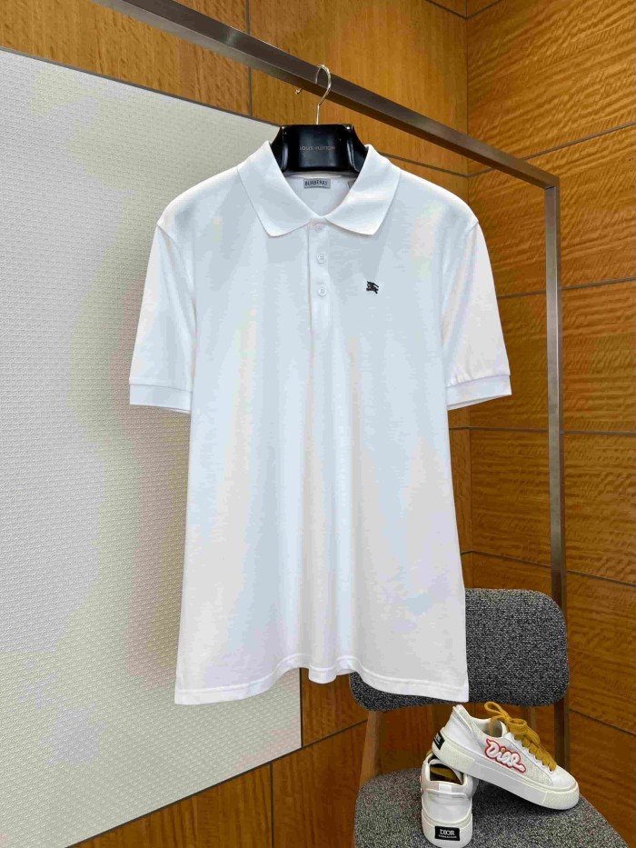 1:1 quality version Classic Knight Embroidered Short Sleeve Polo Shirt 2 colors 29105384
