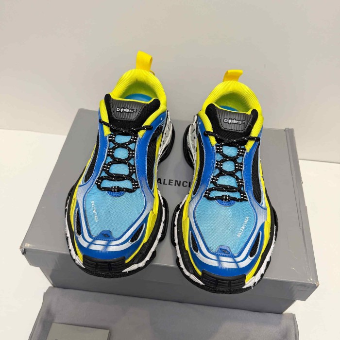 1:1 quality version Triple S.2 Gradient Wasteland Style Avant-Garde Futuristic Chunky Sneakers 7 colors 29097939
