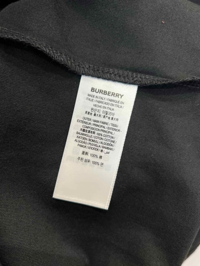 1:1 quality version Classic Knight Embroidered Solid Color Basic T-shirt 2 colors 29105494