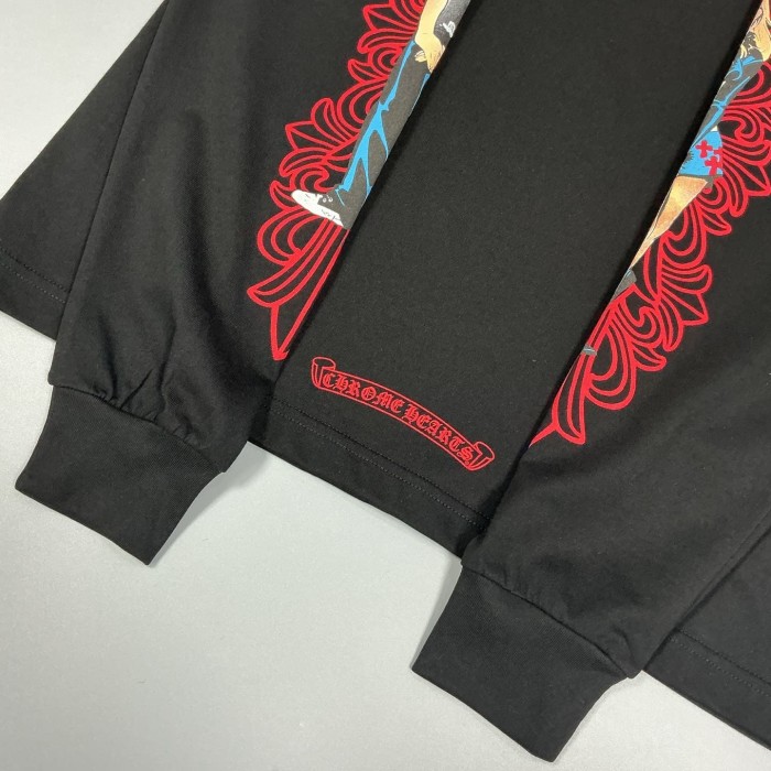 1:1 quality version Deadly Doll Limited Anime Girl Graffiti Letter Logo Long Sleeve T-Shirt 2 colors 29093677