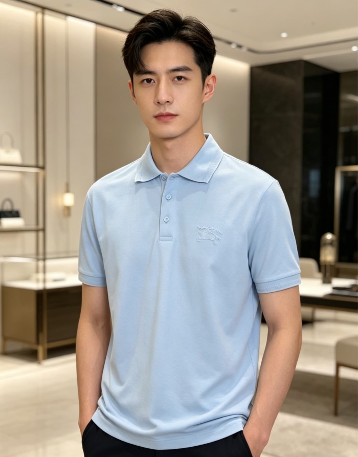 1:1 quality version Solid Color Embroidered Equestrian Knight Logo Polo Shirt 2 colors 29105602