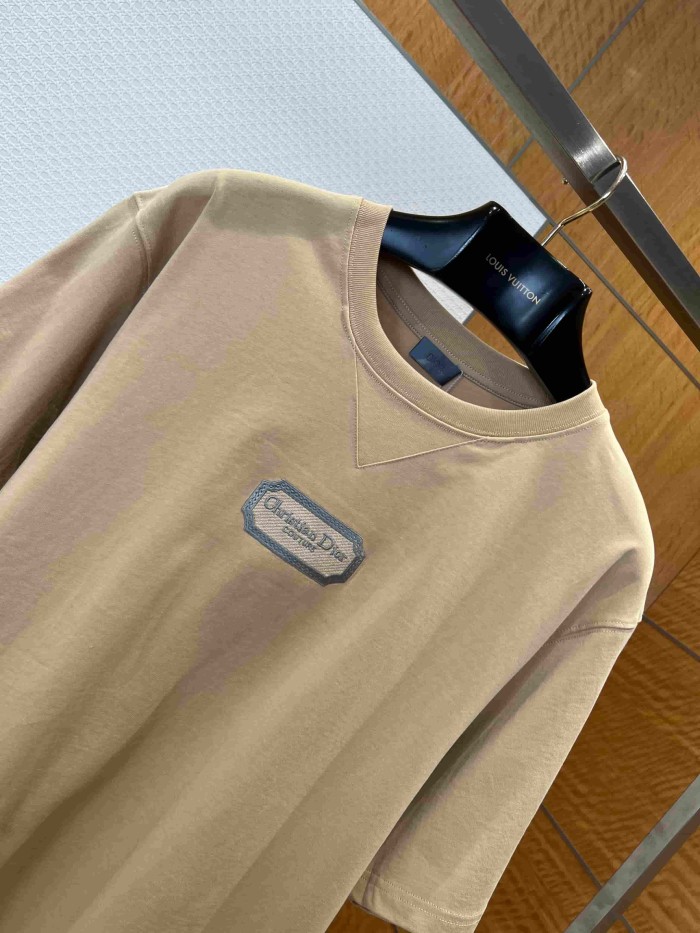 1:1 quality version Luxury Feel Embroidered Combed Cotton Daily T-Shirt 4 colors 29106520