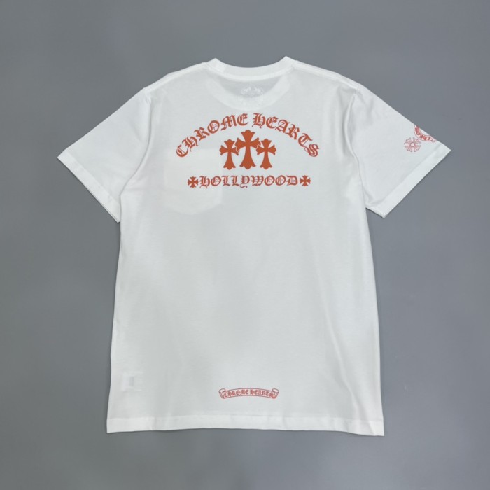 1:1 quality version Orange Triple Cross Hollywood Print Pocket T-Shirt 2 colors 29093909