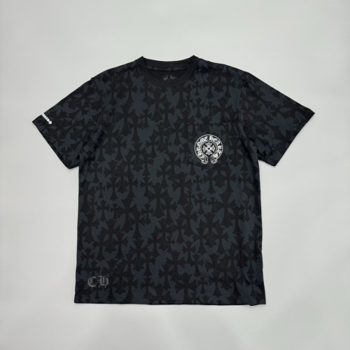 1:1 quality version Tonal Cross All-Over Print & Chrome Hearts Logo T-Shirt 29096835