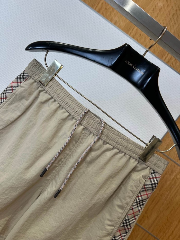 1:1 quality version Classic Plaid Trim Quick Dry Casual Shorts 5 colors 29105431