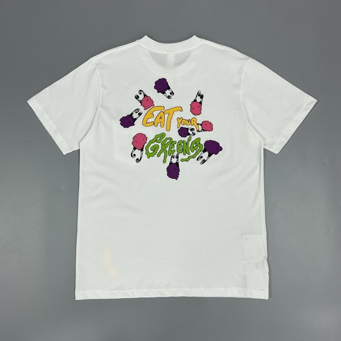 1:1 quality version Anti Promo Banana & Pom Pom Print Graffiti T-Shirt 2 colors 29093663
