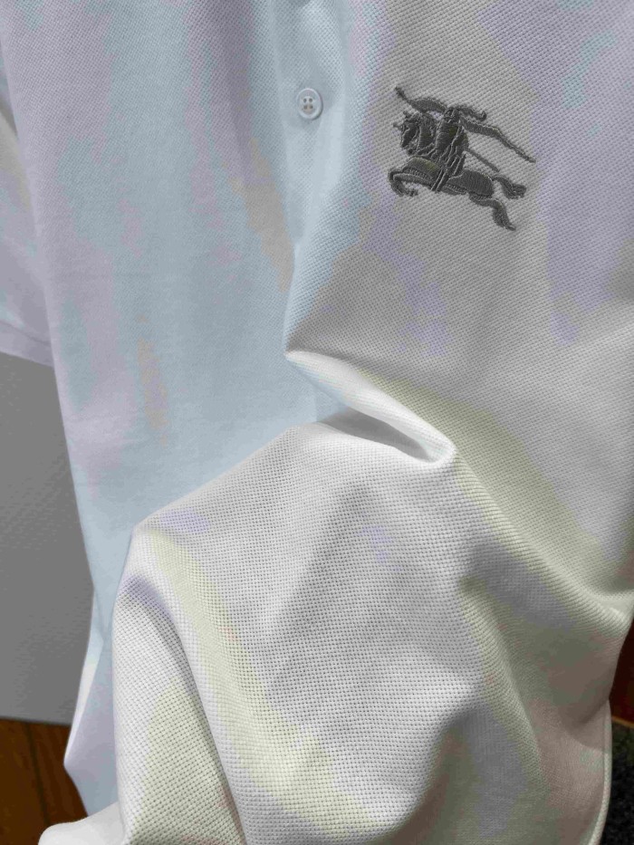 1:1 quality version Embroidered Equestrian Knight Logo Pique Polo Shirt 2 colors 29105698