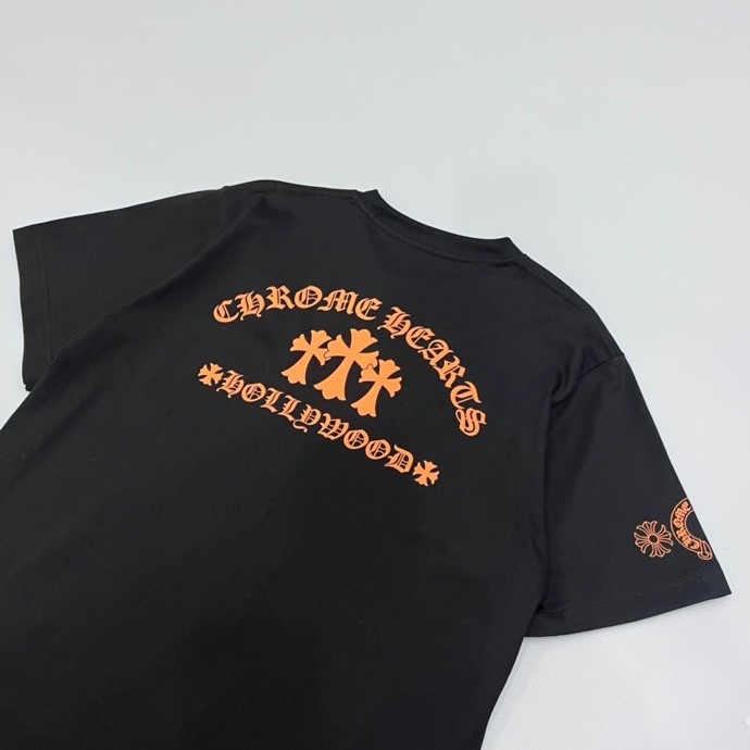 1:1 quality version Orange Triple Cross Hollywood Print Pocket T-Shirt 2 colors 29093909