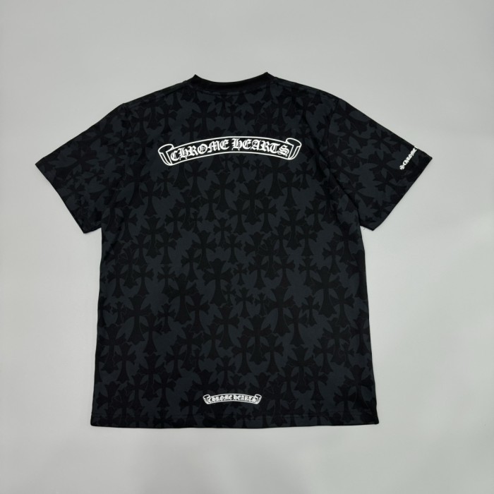 1:1 quality version Tonal Cross All-Over Print & Chrome Hearts Logo T-Shirt 29096835