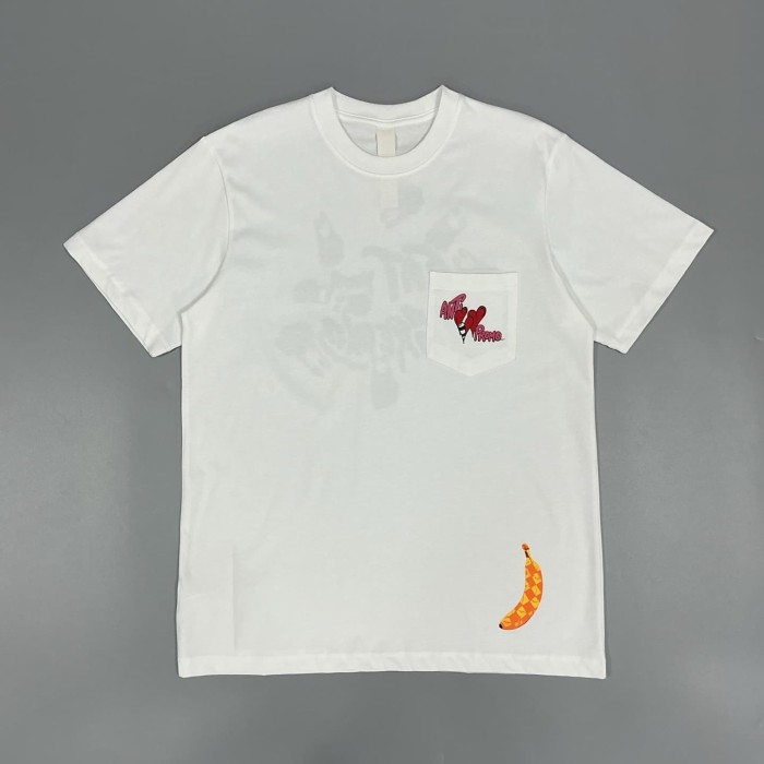 1:1 quality version Anti Promo Banana & Pom Pom Print Graffiti T-Shirt 2 colors 29093663