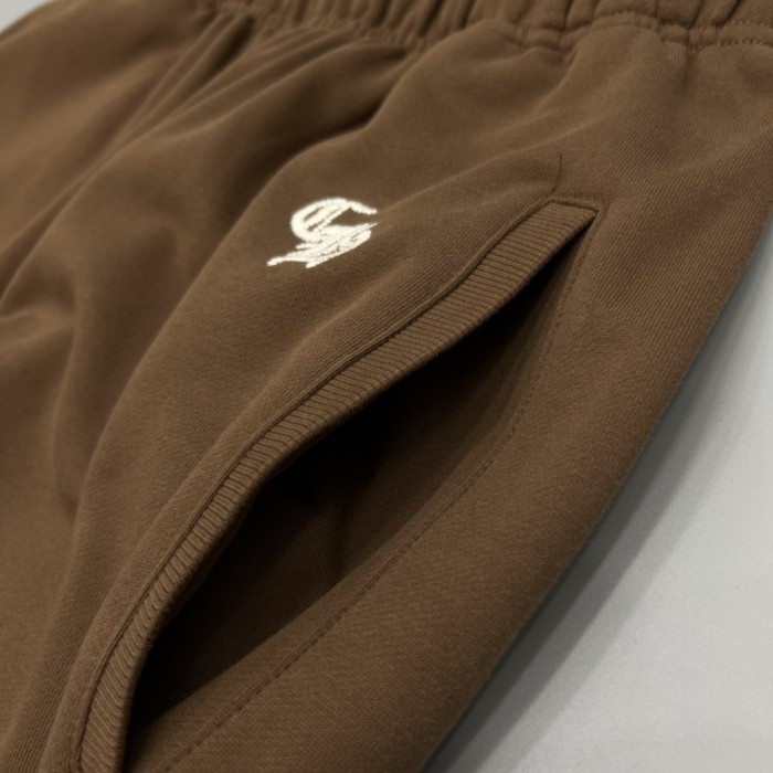 1:1 quality version Gothic Letter &  CH  Logo Print Straight Sweatpants 2 colors 29097785