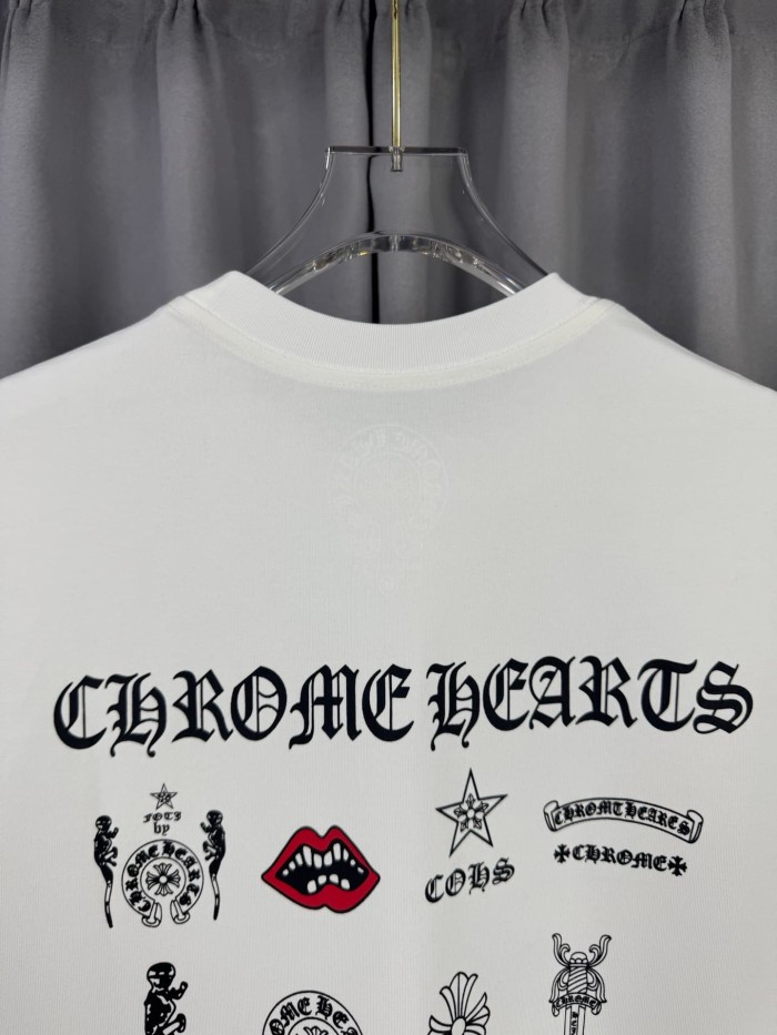 1:1 quality version The horse hoof Sanskrit cross is fully imprinted T-Shirt 2 colors 29106398