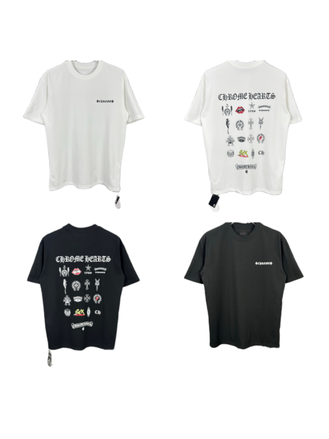 1:1 quality version The horse hoof Sanskrit cross is fully imprinted T-Shirt 2 colors 29106398