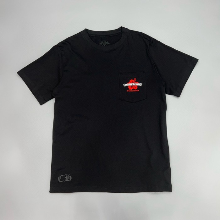 1:1 quality version Hawaiian Flower & Sanskrit Logo Print T-Shirt 2 colors 29093792