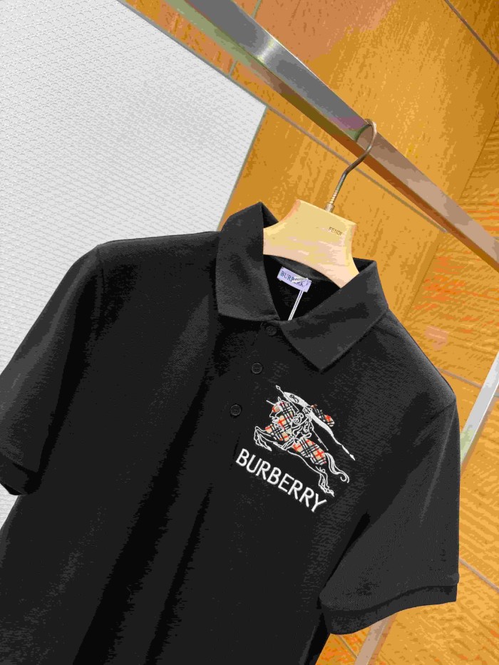 1:1 quality version Business Casual Knight Embroidered Print Short Sleeve Polo Shirt 29106334