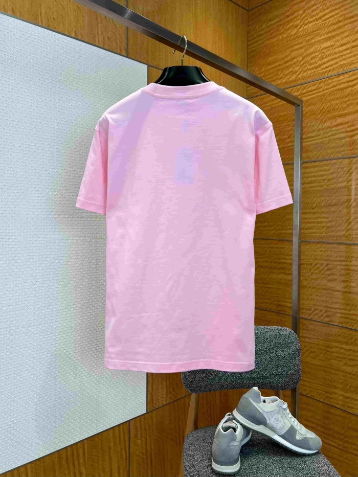 1:1 quality version Burberry Logo Print Cotton Crew Neck T-Shirt 4 colors 29105671