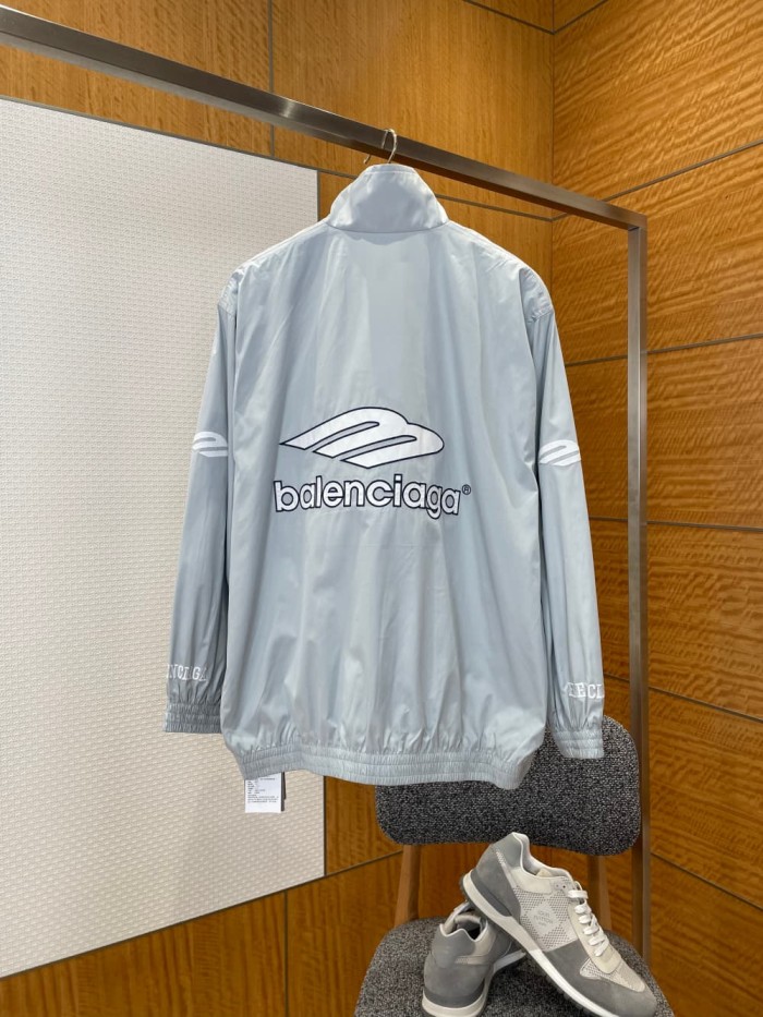 1:1 quality version Logo Embroidered Football Sports Stand Collar Jacket 2 colors 29093640
