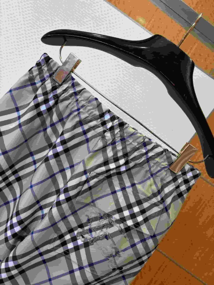 1:1 quality version Classic Check Drawstring Quick Dry Swim Shorts 3 colors 29105540