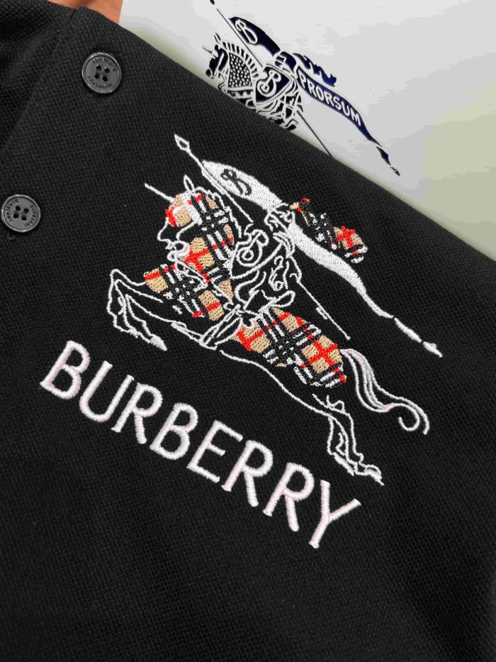 1:1 quality version Business Casual Knight Embroidered Print Short Sleeve Polo Shirt 29106334