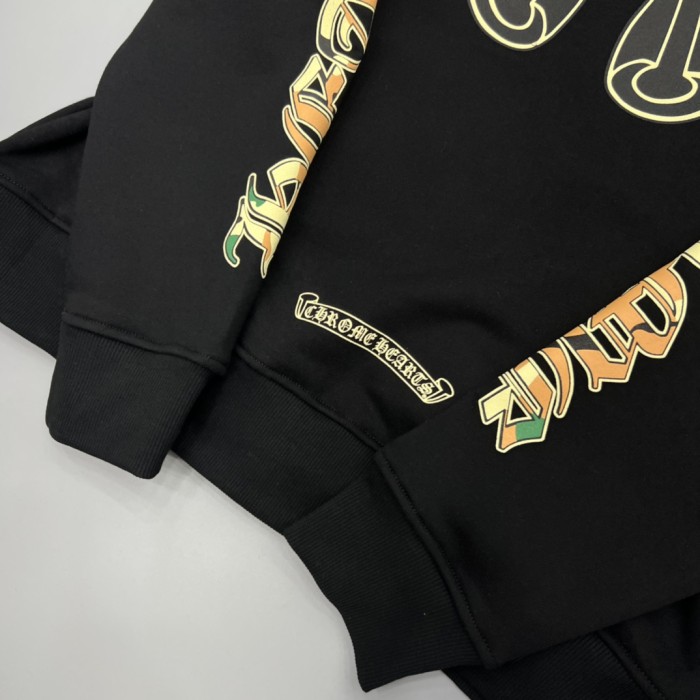 1:1 quality version Green Camo Cross & Horseshoe Graphic Zip-Up Hooded 29097795