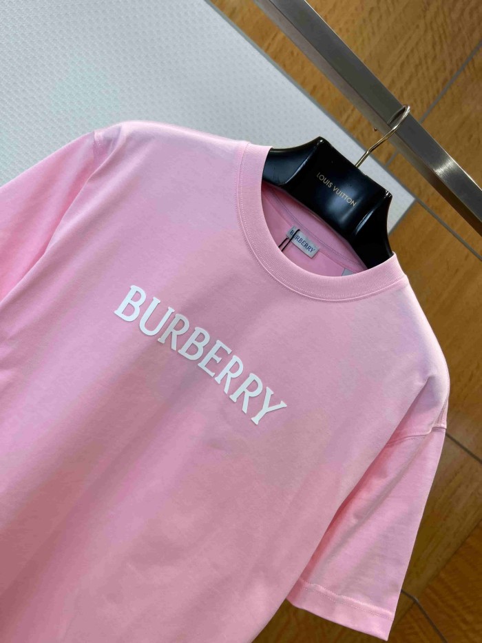 1:1 quality version Burberry Logo Print Cotton Crew Neck T-Shirt 4 colors 29105671