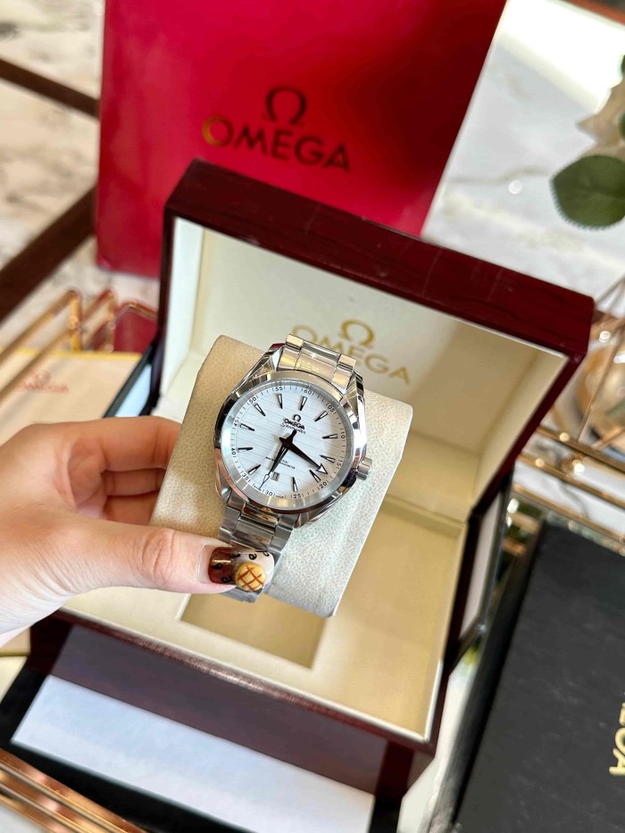 Seamaster Series White Dial Mechanical Movement Watch【Dial diameter：40mm】288416791