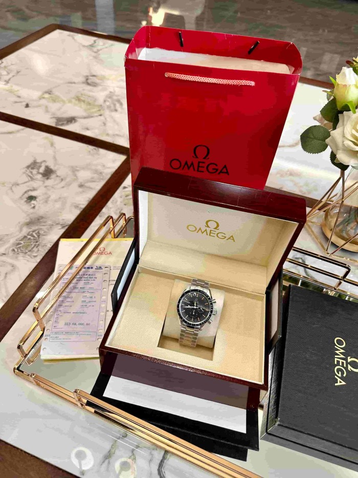 1:1 quality version Speedmaster Series Black Dial Stainless Steel Strap Mechanical Movement Watch【Dial diameter：43mm】28877847