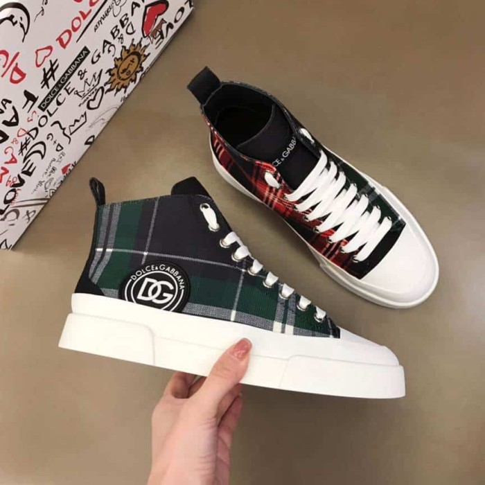 DOLCE AND  G@BB@N@ PORTOFINO LIGHT MID-TOP SNEAKERS    DG108