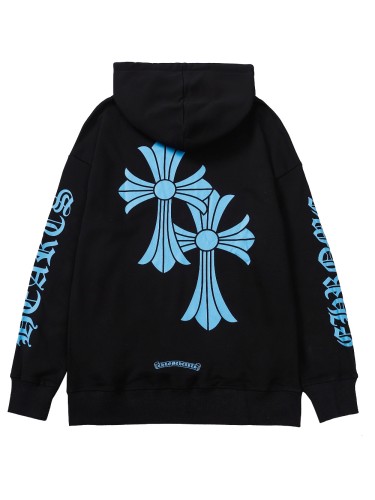 Blue Cross Hooded Sweatshirt