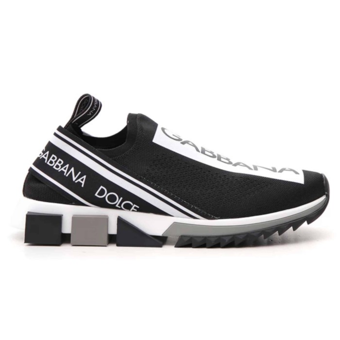 DOLCE    G@BB@N@ STRETCH MESH SORRENTO SNEAKERS WITH LOGO   DG46
