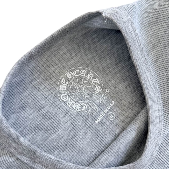 1:1 quality version Waffle Fabric Sanskrit Print Long Sleeve T-Shirt 3 colors 28969329