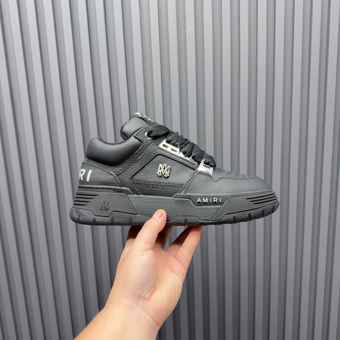 1:1 quality version Metal M Logo All-Black Chunky Bread Sneakers 28927923