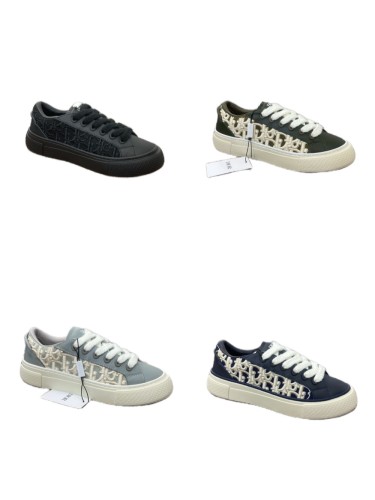 1:1 quality version 28313412 B33 Embroidered Letter Slip-On Shoes 4 colors