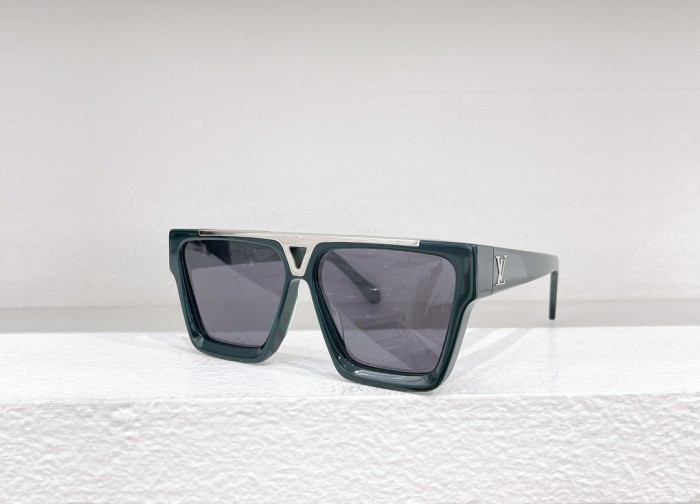 1:1 quality version Metal Flat Top Square Frame Glasses 9 colors