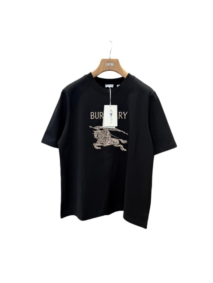 1:1 quality version  equestrian knight emblem embroidered T-shirt 2 colors 28966859
