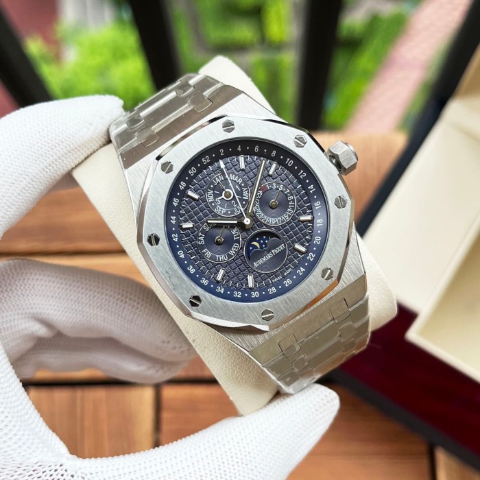 Royal Oak Series Mechanical Perpetual Calendar Watch 12 colors【Dial diameter：41mm 】28771466