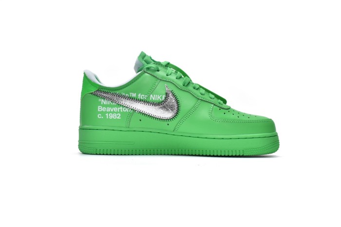 N  Air Force 1 Low OW  Light Green Spark DX1419-300