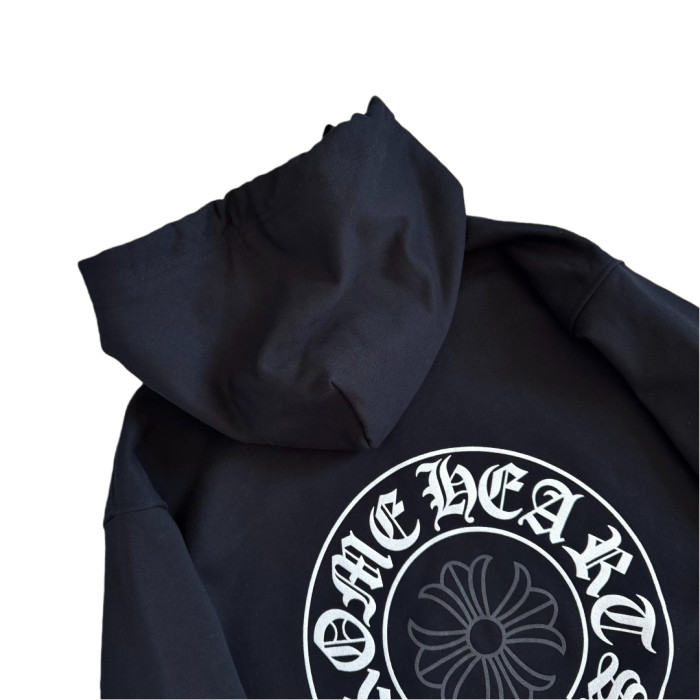 1:1 quality version Phantom Horseshoe Silver-Print Hoodie 28688412