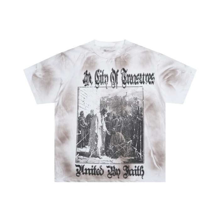 Vale Forever Antique picture Printed Washed Version Tee