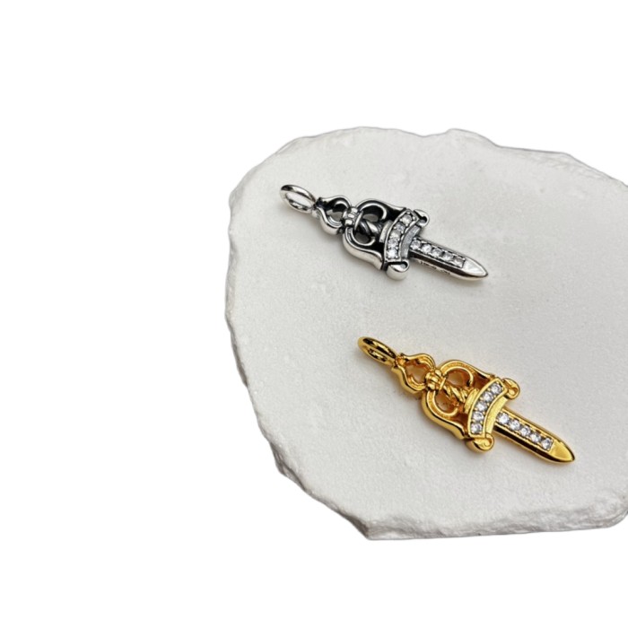 28203261 Diamond Sword Necklace 2 colors